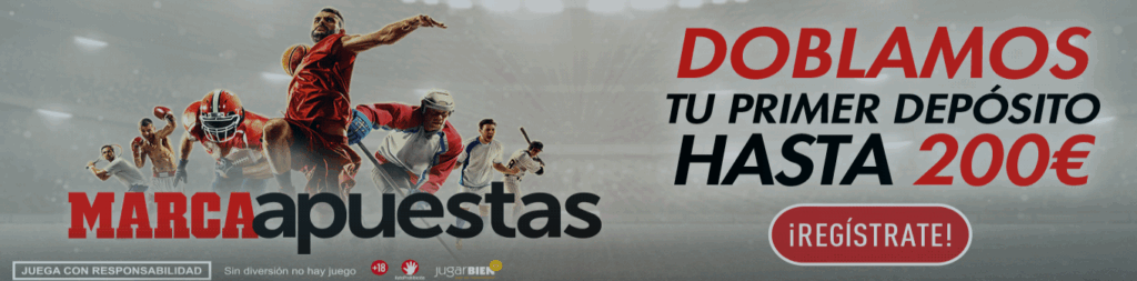 marca apuestas bono bienvenida