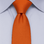 corbata naranja